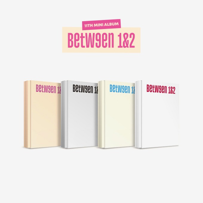 Dreamus TWICE - BETWEEN 1&2 11th Mini Album+Pre-Order Benefit+Folded Poster  (4 ver. SET) (JYPK1452)