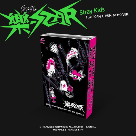 Stray Kids Mini Album 樂-STAR [PLATFORM ALBUM_NEMO VER.] - JYP SHOP